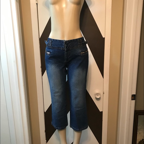 Gorgeous US POLO BLUE CAPRI JEANS - Picture 4 of 8